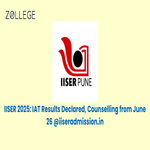 IISER 2025 IAT Results Declared Counselling from June 26 iiseradmissionin